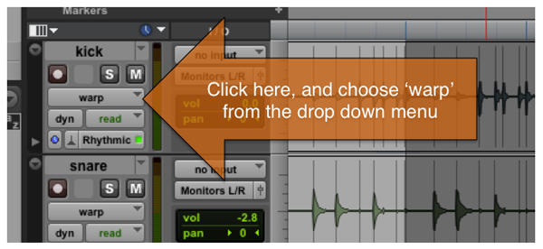 Pro Tools Elastic Audio - 4 Steps to Elastic Audio in Pro Tools Pro Tools Elastic Audio - 4 Steps to Elastic Audio in Pro Tools