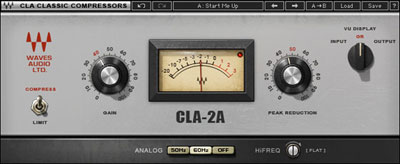 Compression With Waves CLA Classic Compressors Compression With Waves CLA Classic Compressors