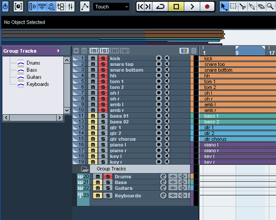 Be Organized Before Mixing With Cubase Be Organized Before Mixing With Cubase