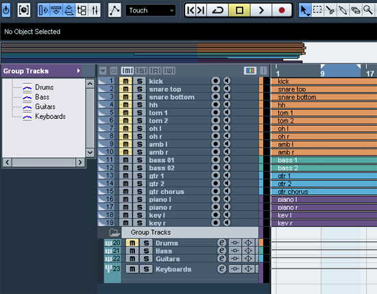 Be Organized Before Mixing With Cubase Be Organized Before Mixing With Cubase